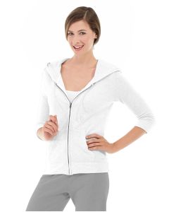 Selene Yoga Hoodie-M-White